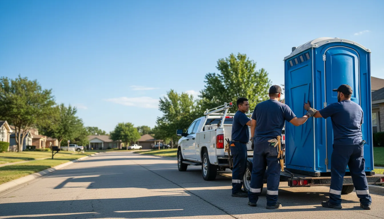 Portable Toilet Rental in Humnoke, AR near me